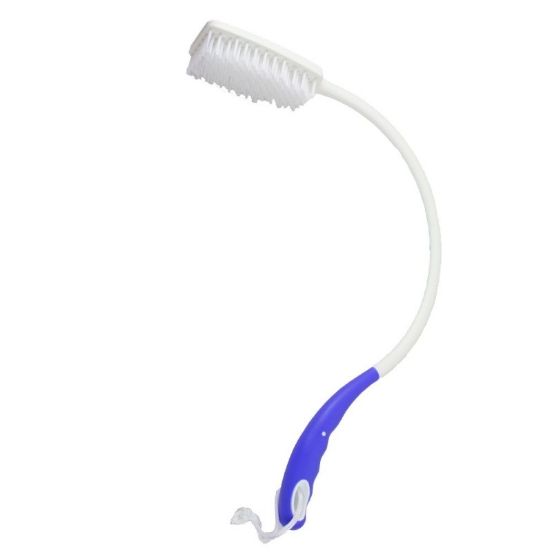 Backski - Depurador de espalda antideslizante para ducha, cepillo
