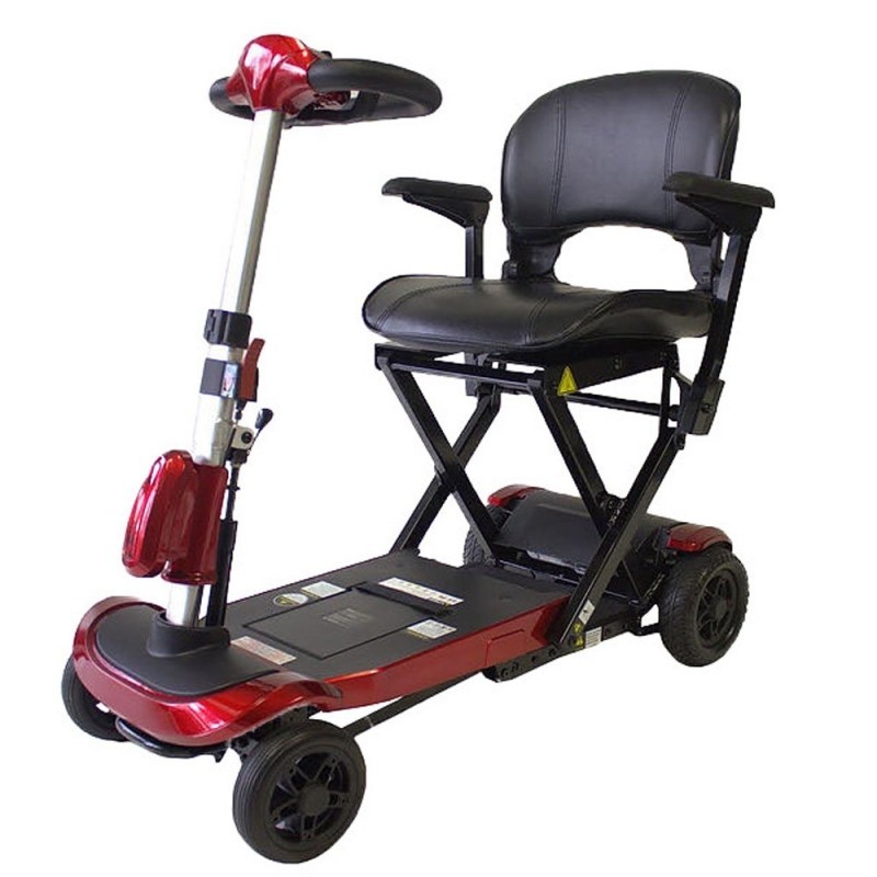 mejilla melón otro Scooter plegable para minusválidos | Eléctrico | Sistema automático con mando | Auton. 15Km | 24V |Rojo | Ulises | Mobiclinic mejilla melón otro Scooter plegable para minusválidos | Eléctrico | Sistema automático con mando | Auton. 15Km | 24V |Rojo | Ulises | Mobiclinic